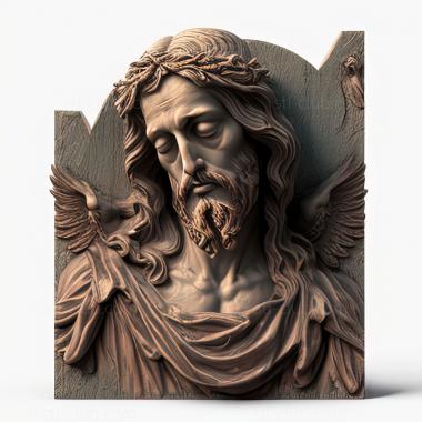 3D model st jesus (STL)